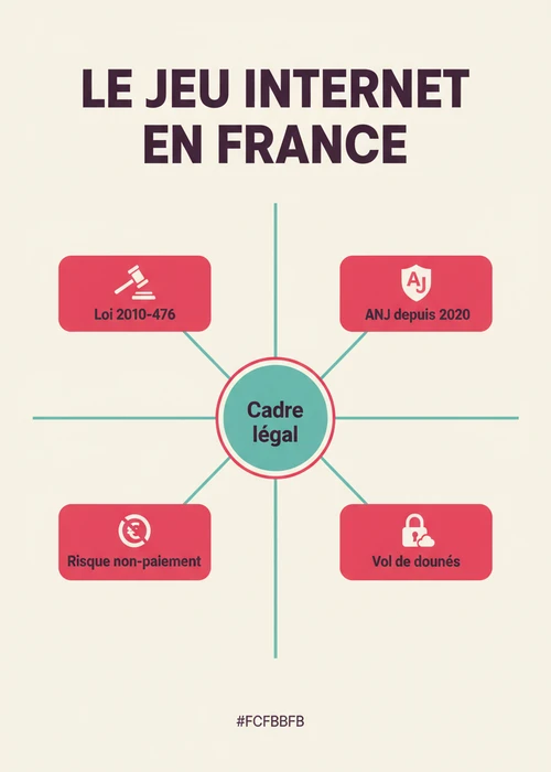 Joueur utilisant un ordinateur portable pour accéder à un casino en ligne, symbolisant le jeu sur internet en France.